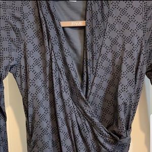 Boden faux wrap dress